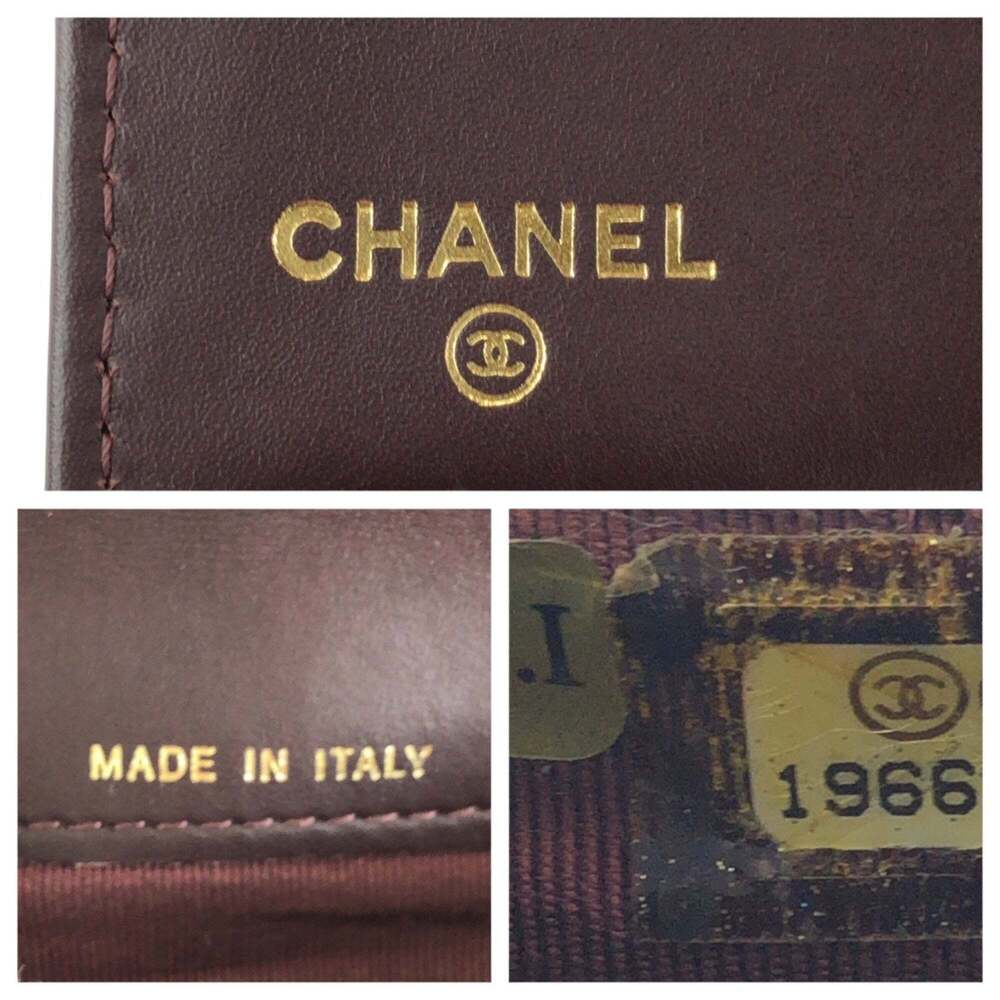 CHANEL Black Caviar Leather Logo Wallet - Picture 5 of 10